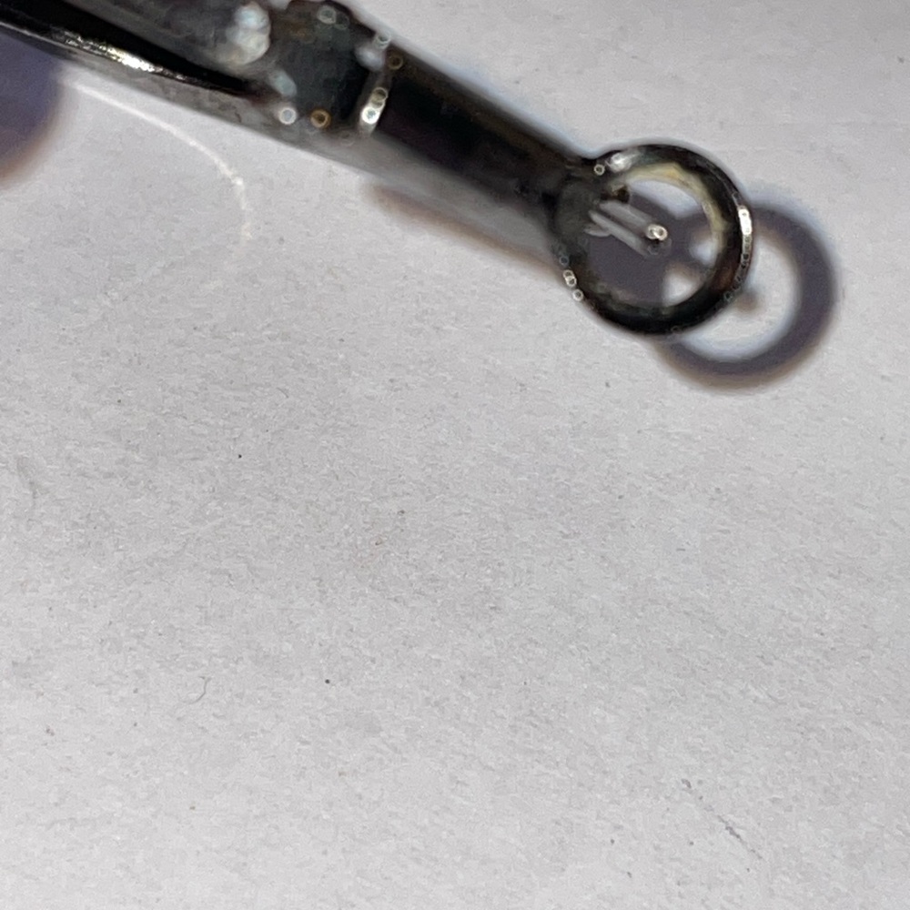 3/$10 Classic Silver Hoop Earrings - Twisted Detail - Picture 3 of 4